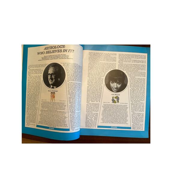 Vintage Magazine The Saturday Evening Post Feb 1974 Zodiac Astrology Rockwell - Picture 7 of 8